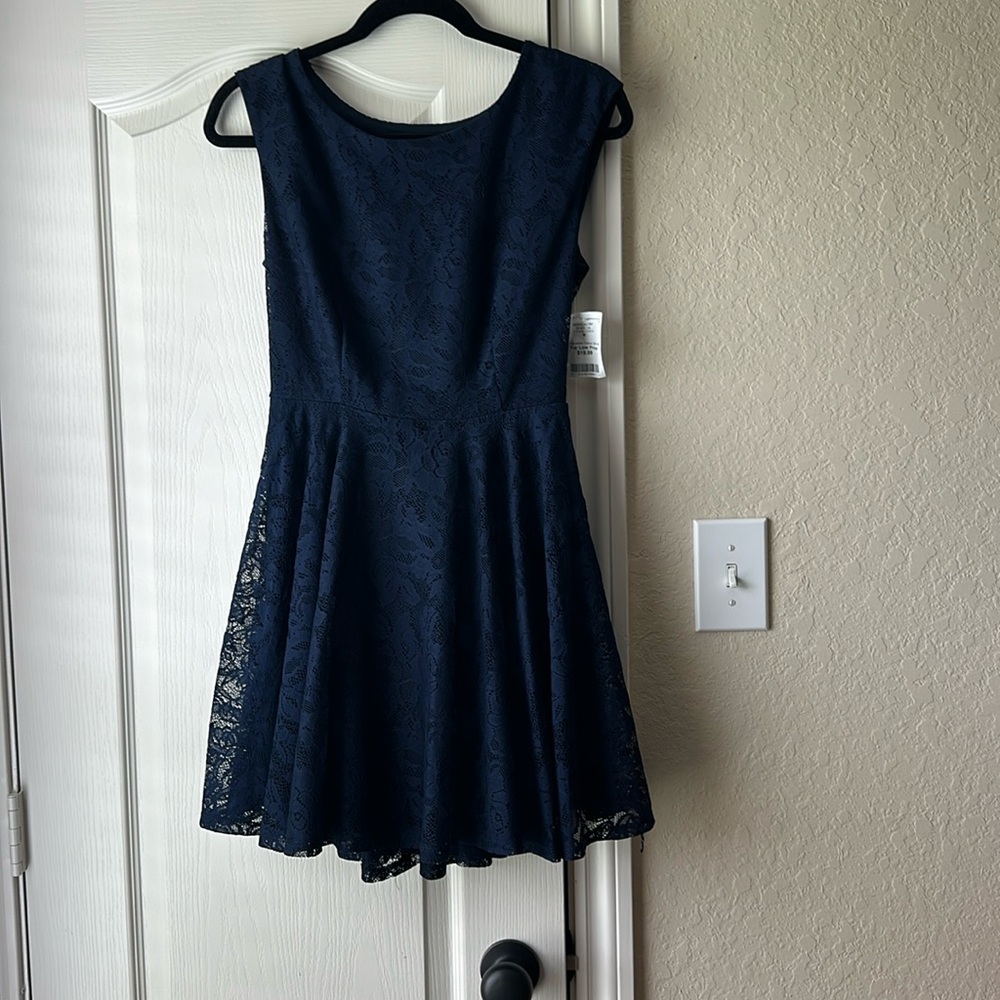 Navy Dress junior